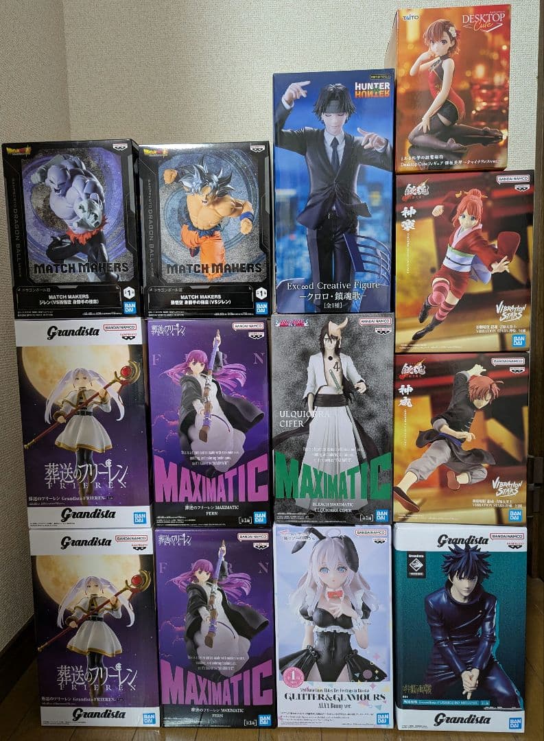 最新込み　プライズフィギュアまとめ売り　ジャンプ系　美少女系