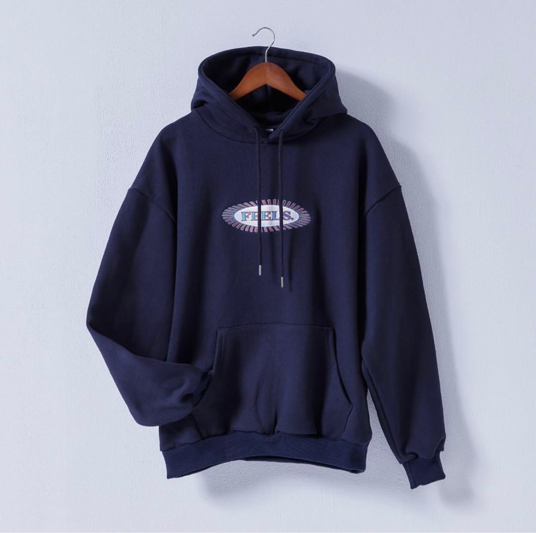 新品未使用＊feels. 上杉柊平(Holly Q)パーカー/ネイビー/Lサイズ