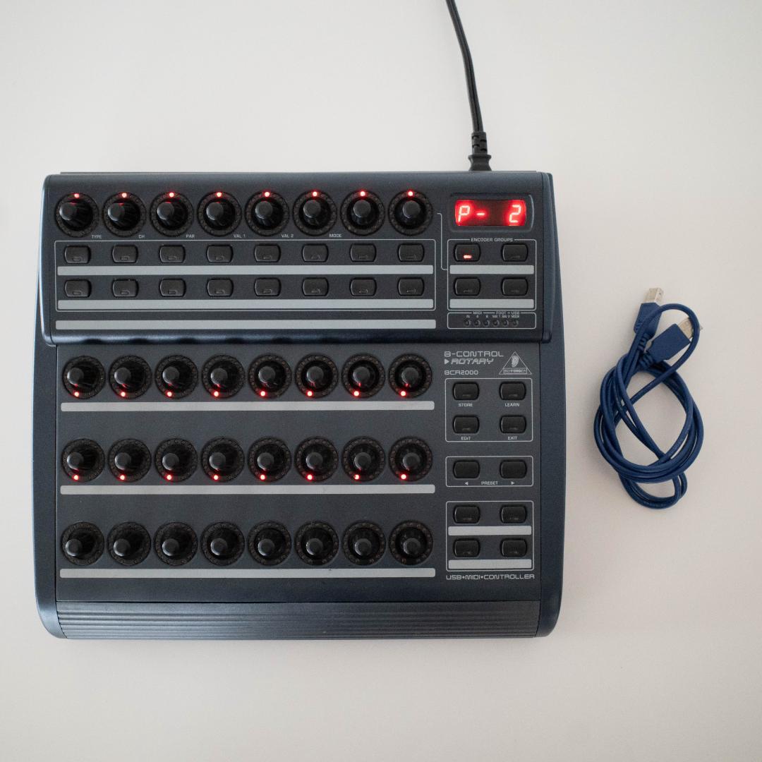 BEHRINGER BCR2000 MIDIコントローラー BCR2000 B-CONTROL ROTARY【生産完了品】 - 製品一覧 - ベリンガー公式