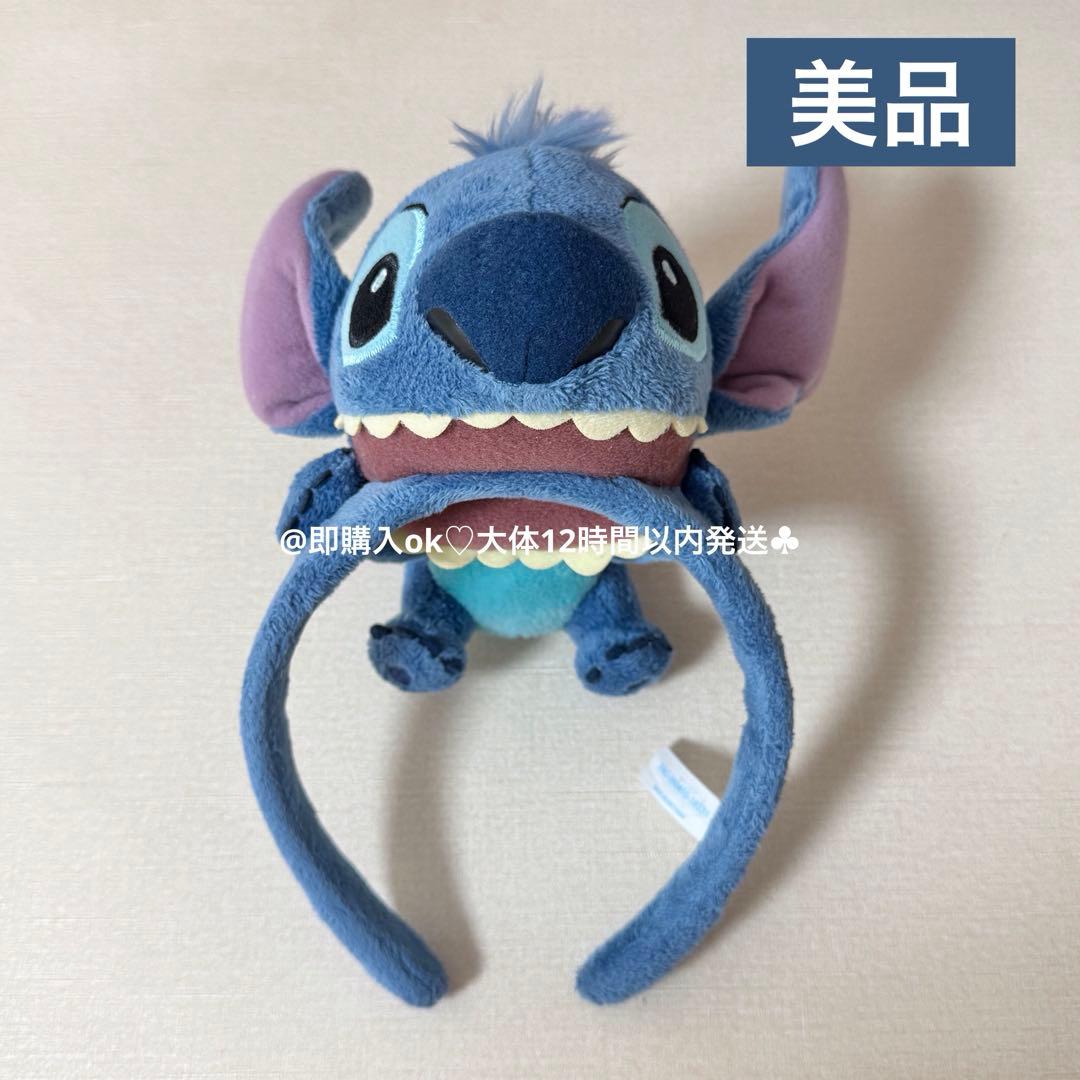 スティッチ ぬいぐるみ カチューシャ ディズニー トラジャ - メルカリ