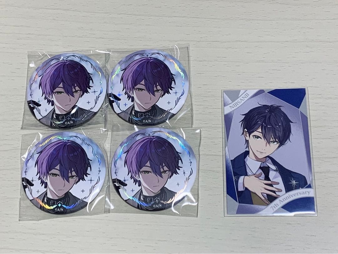 にじさんじ ART OF NIJISANJI 剣持刀也 缶バッジ チェキ - メルカリ