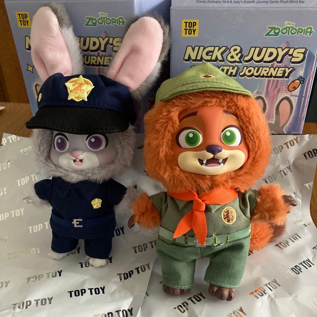 TOPTOY ズートピア ジュディ ニック 幼少期 TOPTOY トップトイ ズートピア 幼少期 ニック - メルカリ