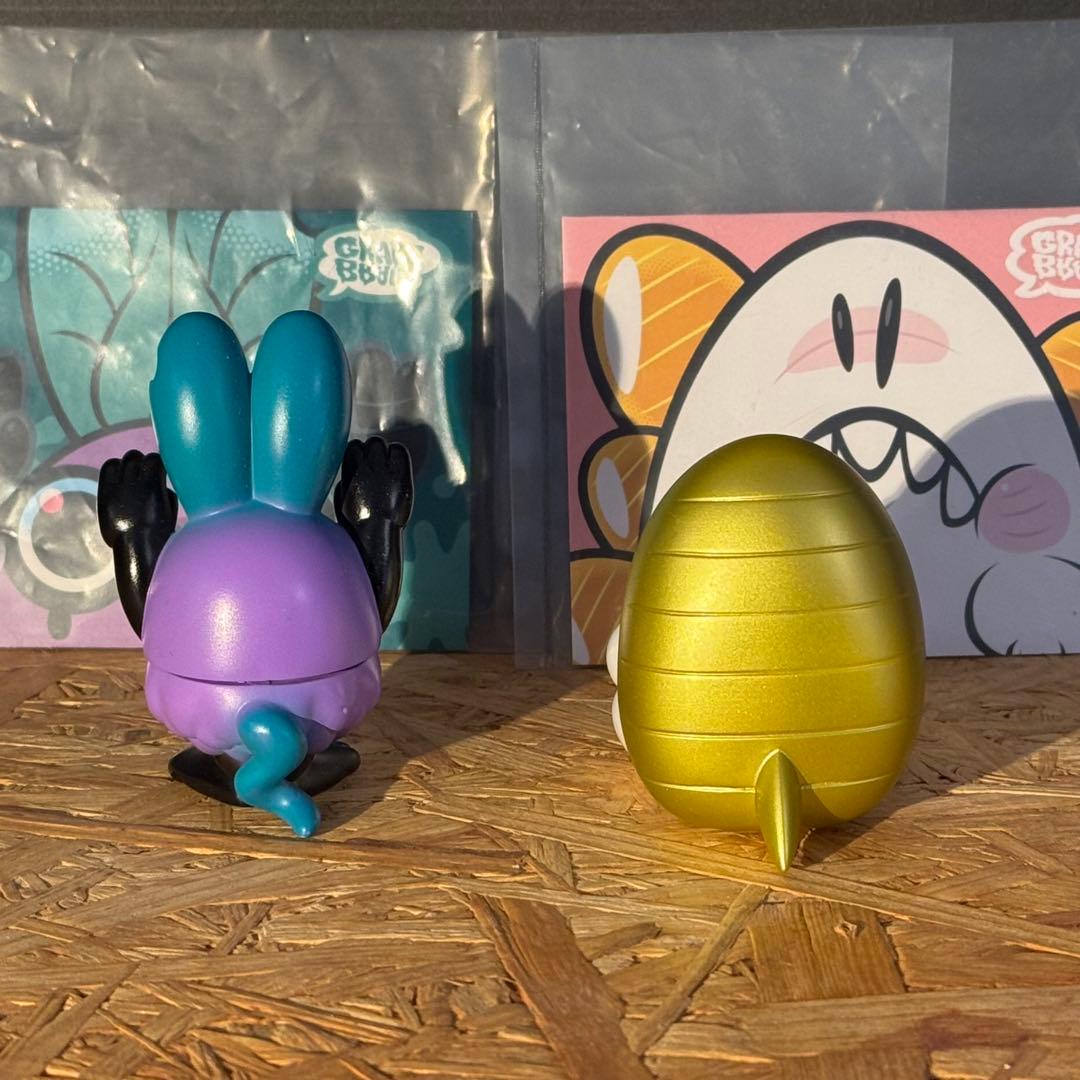 GRAPE BRAIN グレイプ ブレイン スリラ、かまぼうセット ソフビ - メルカリ