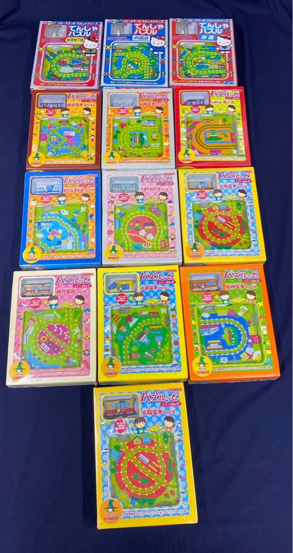 スルッとKANSAI パズルッと　ハローキティのでんひゃパズル　まとめ売り 楽天市場】ハローキティ（ピース数（ジグソーパズル）101 ～ 200