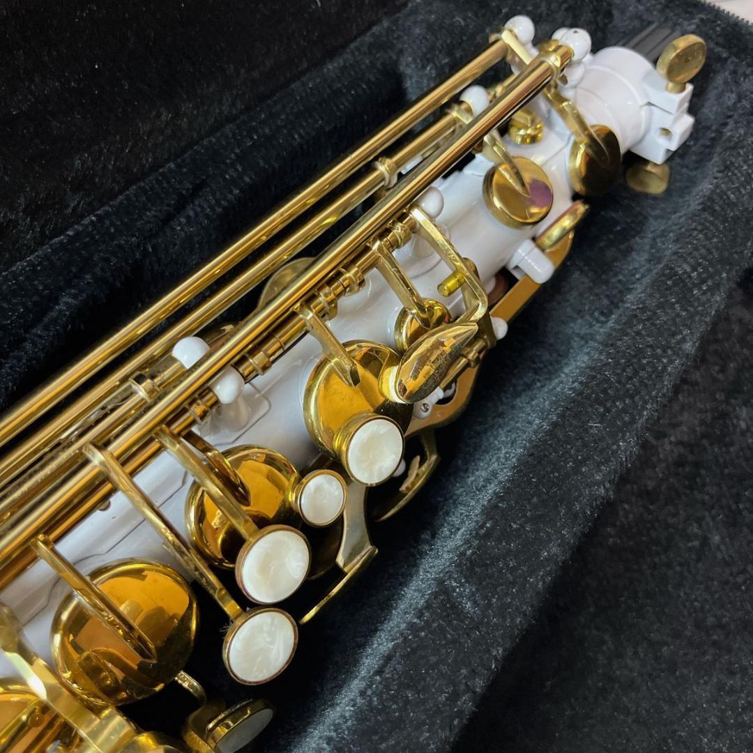 希少色 Soleil ソレイユ アルトサックス SAL-1 ホワイト 白 WH - メルカリ