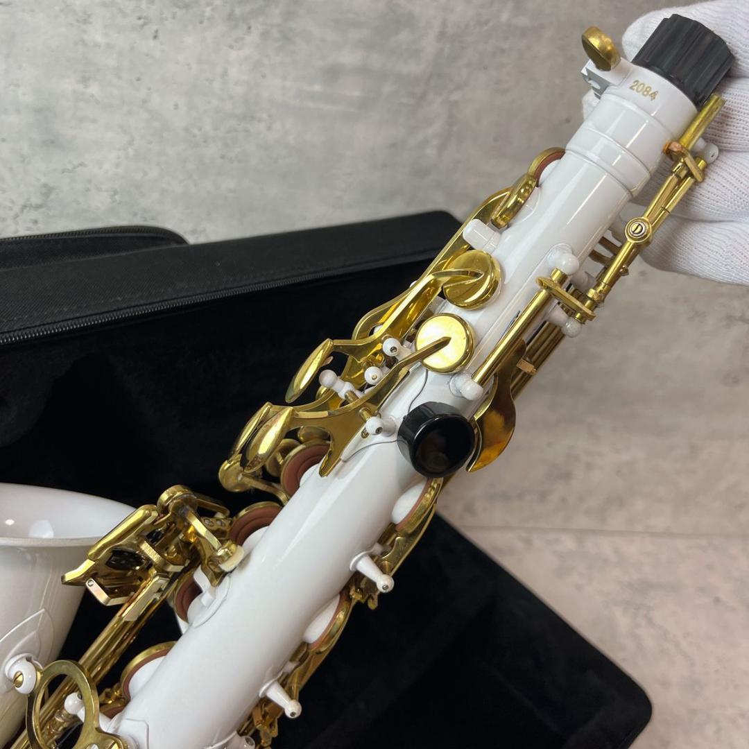 希少色 Soleil ソレイユ アルトサックス SAL-1 ホワイト 白 WH - メルカリ