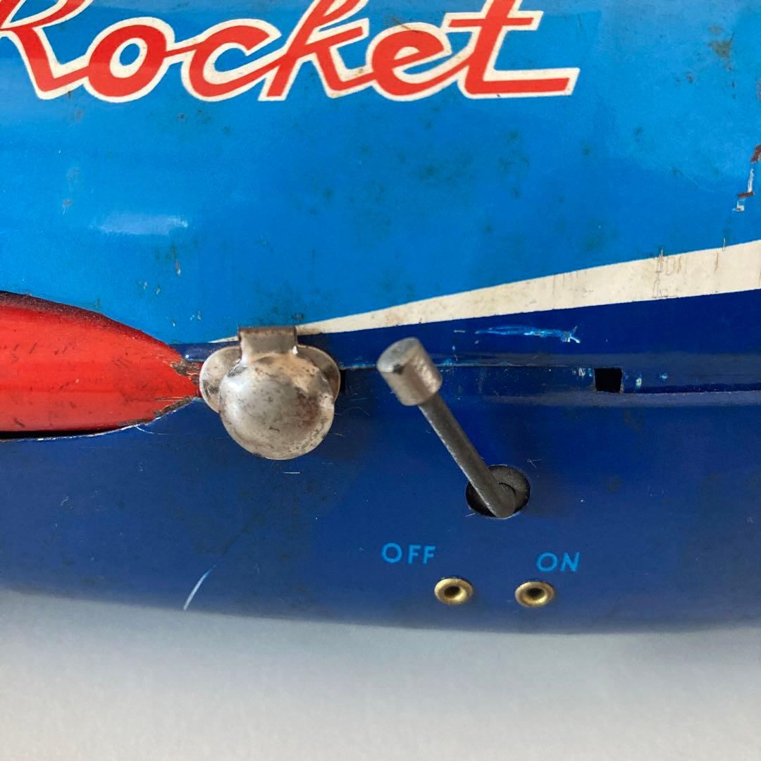 ブリキ ソニコンロケット 希少 おもちゃ 昭和レトロ 増田屋 山下清