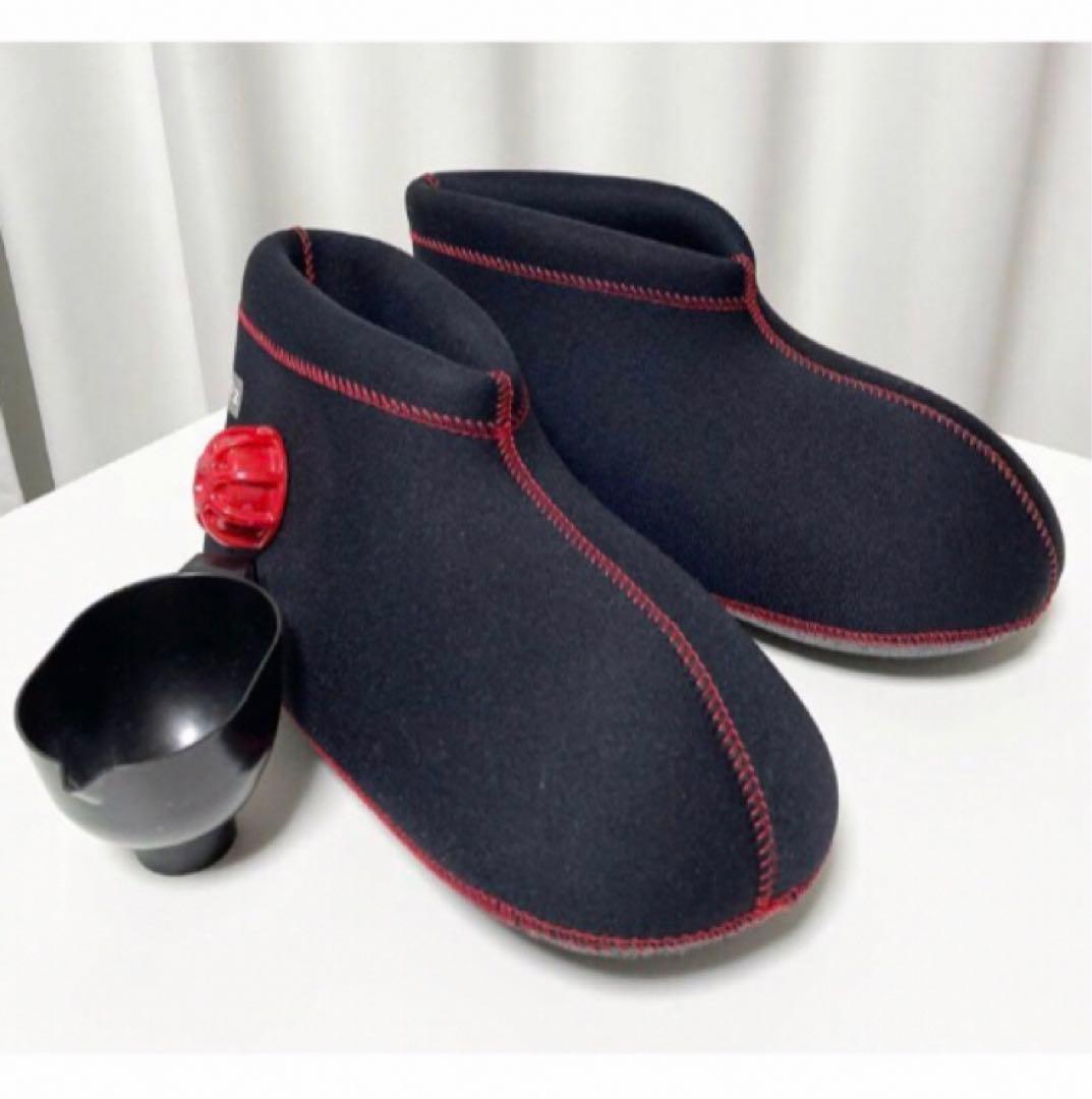 クロッツ　湯たんぽ　足温器　ブラック　S