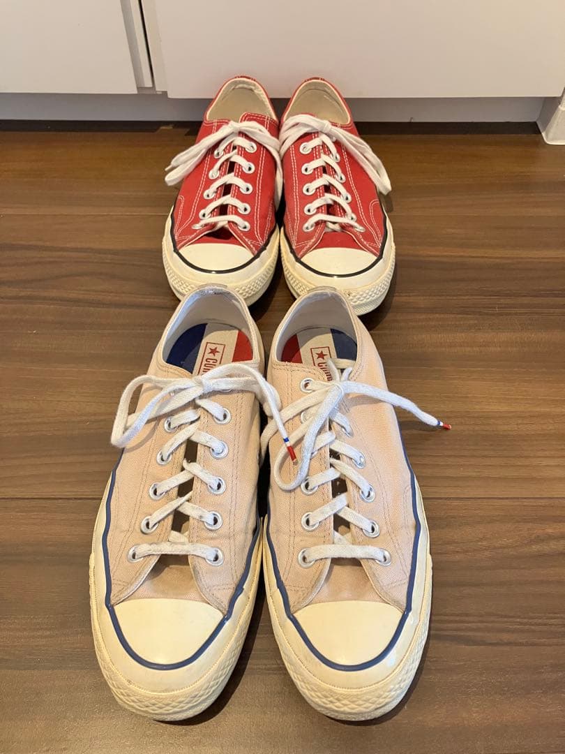 CONVERSE ct70 チャックテーラー　26.0cm まとめ売り　白　赤