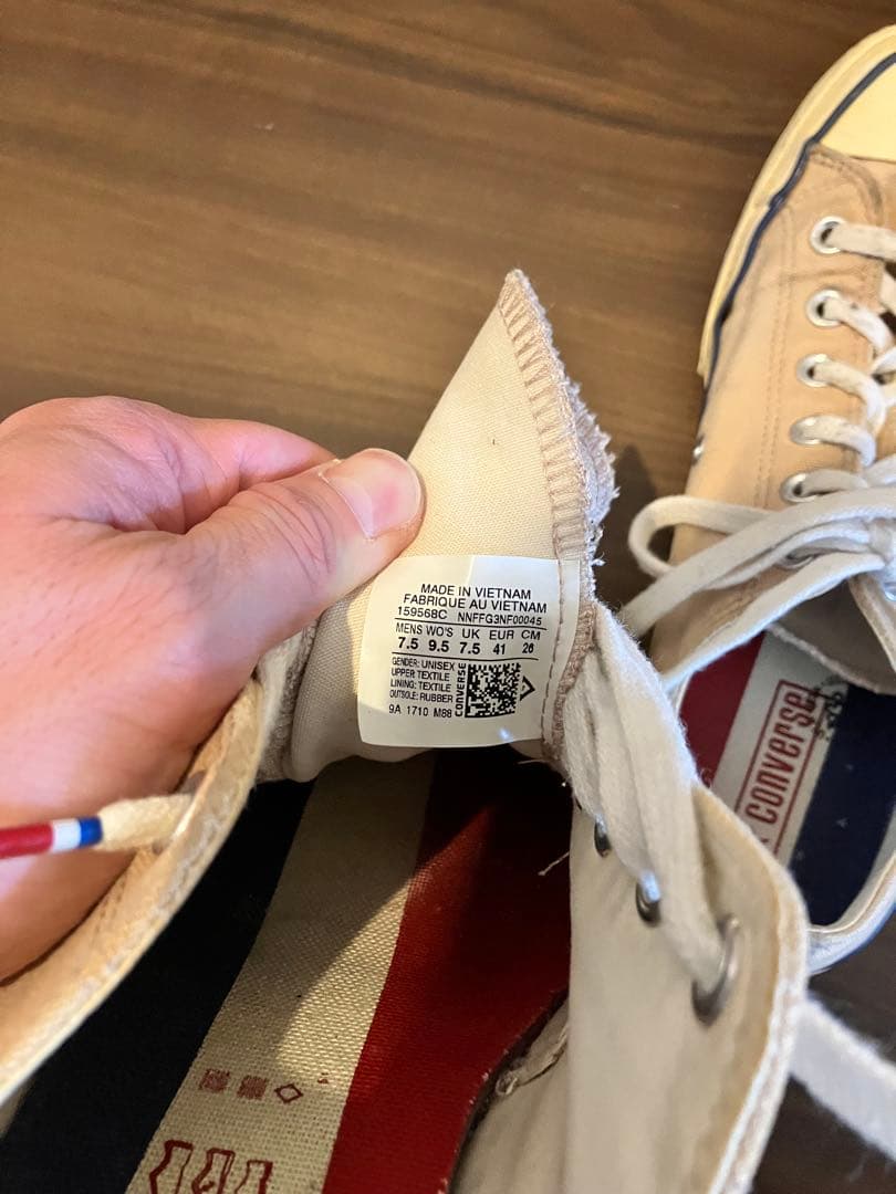 CONVERSE ct70 チャックテーラー　26.0cm まとめ売り　白　赤