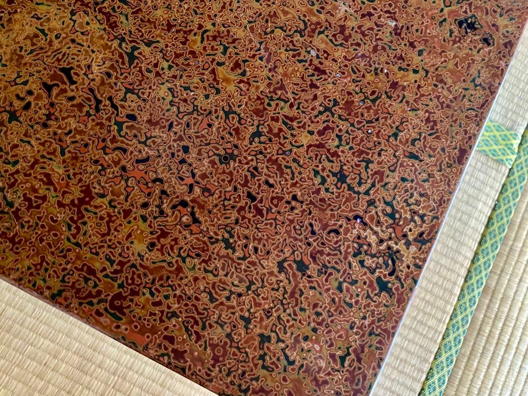 木曽漆器の座卓 伝統工芸品 昭和レトロ - メルカリ