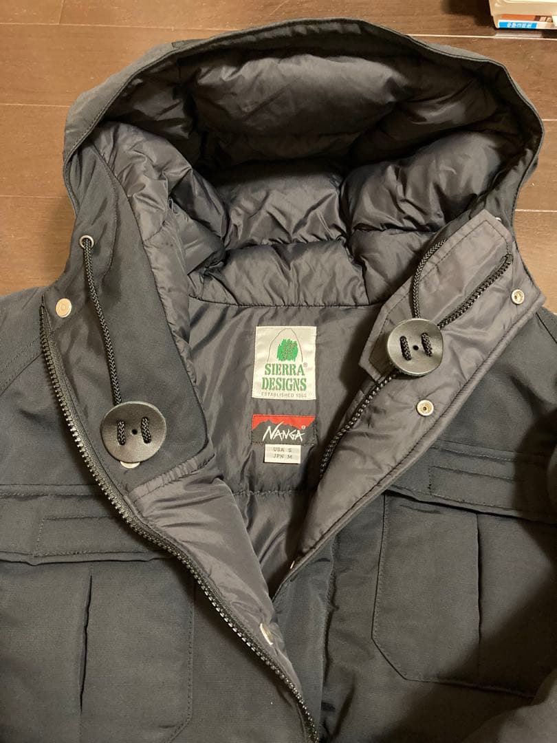 ナンガ別注シェラデザインコーデュラマウンテンダウンパーカーM - メルカリ