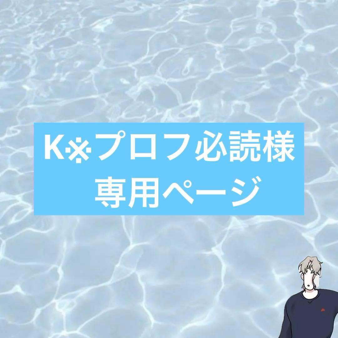 K※プロフ必読ページ 2026年最新】プロフ必読の人気アイテム - メルカリ