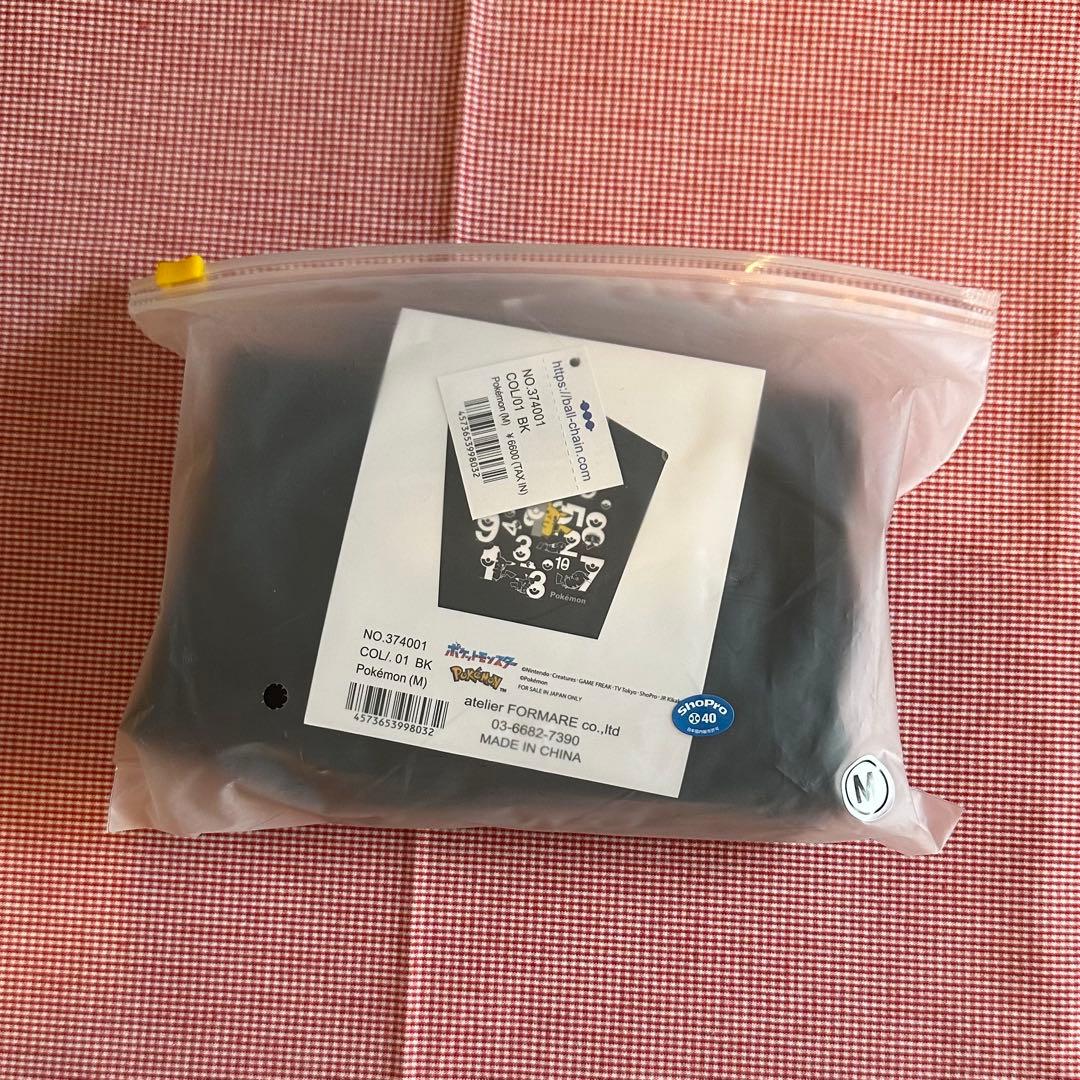 ボールアンドチェーン　ポケモンコラボ　ピカチュウ　ブラック　M