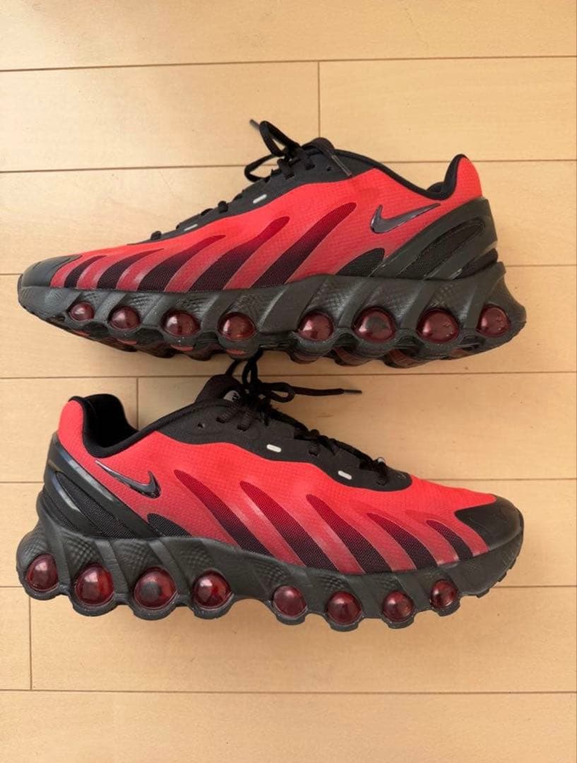 Nike Air Max Dn8 レッド/ブラック スニーカー NIKE(ナイキ) FQ7860-008 AIR MAX DN8スニーカー レッド×ブラック