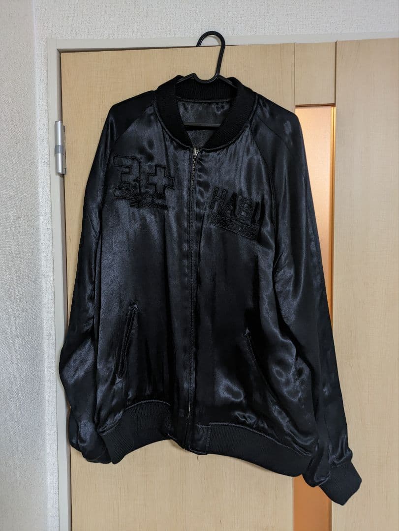 今週末まで 試着のみ　AVIREX　スカジャン　リバーシブル　黒