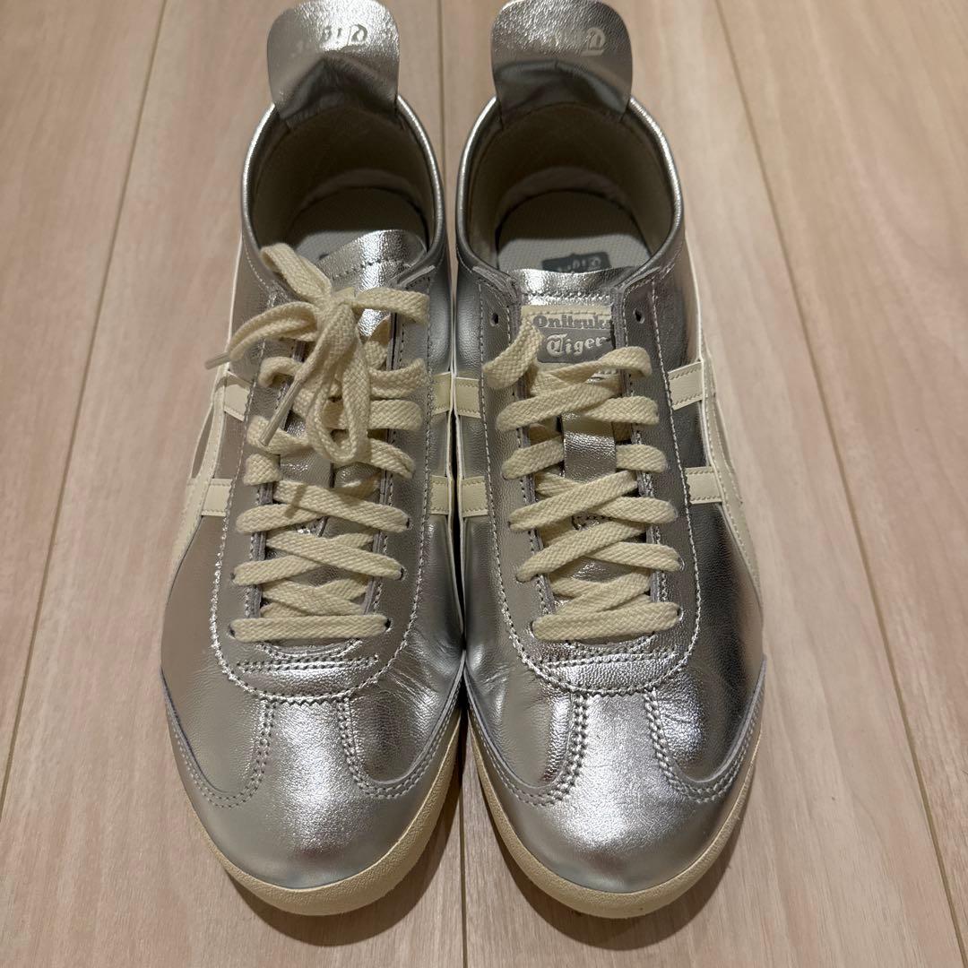 Onitsuka Tiger シルバー スニーカータグなし　箱なし