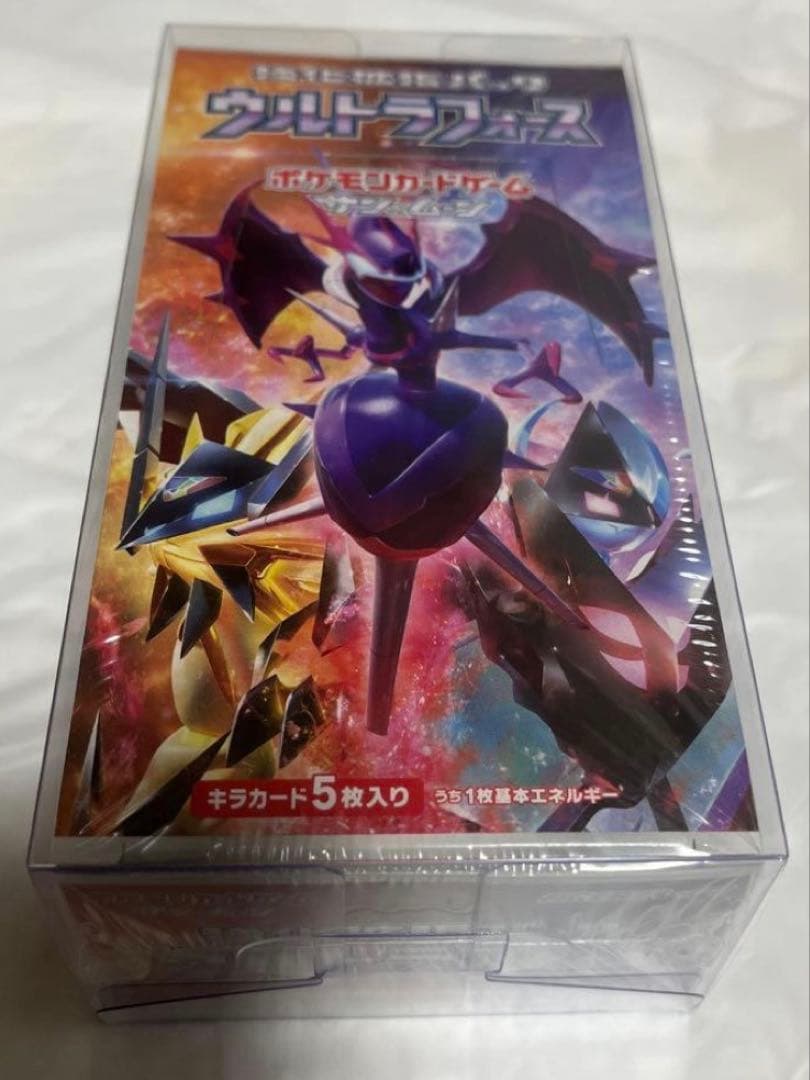 ウルトラフォース　サンムーン　未開封シュリンク付きBOX 新品未開封(シュリンク付き) ポケモンカードゲーム サン&ムーン 拡張