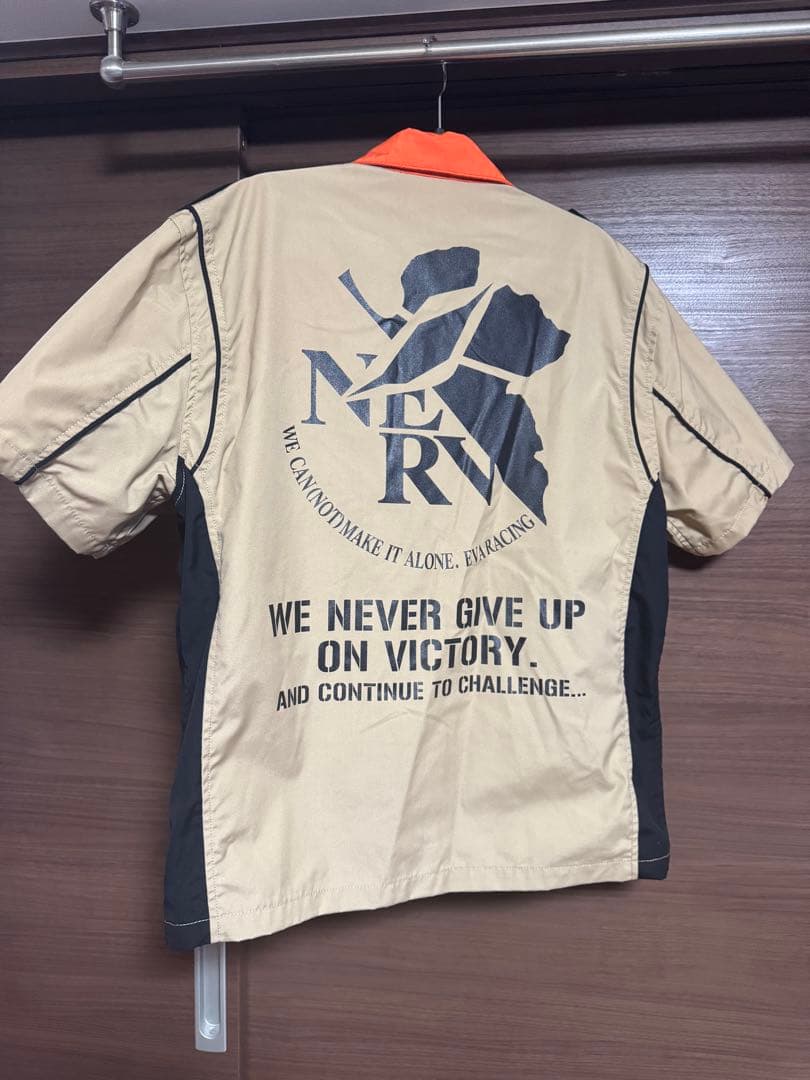 完売品2018エヴァンゲリオンレーシング ZIPシャツ Lサイズ デッドストック