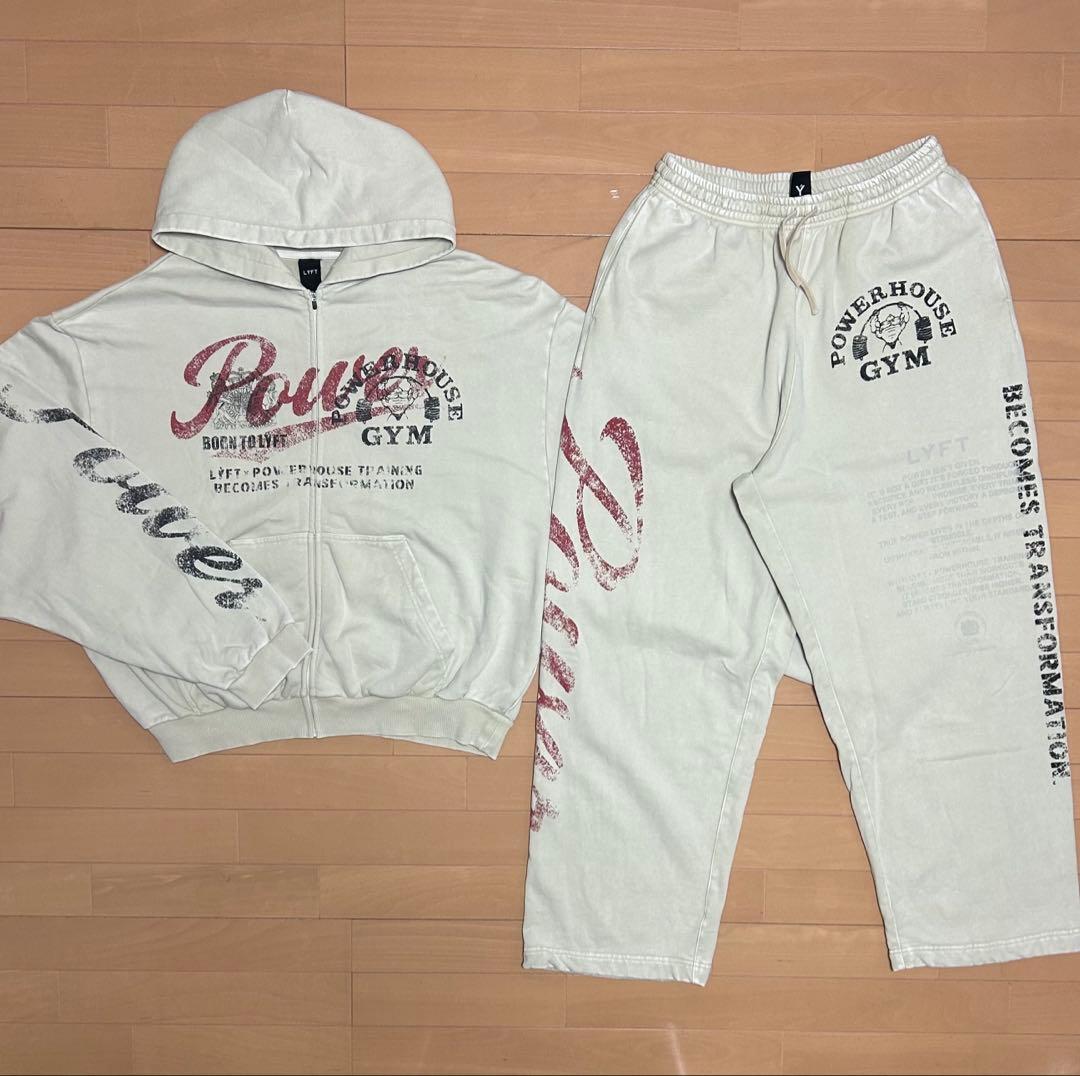 LYFT x POWER HOUSE GYM セットアップ　Lサイズ