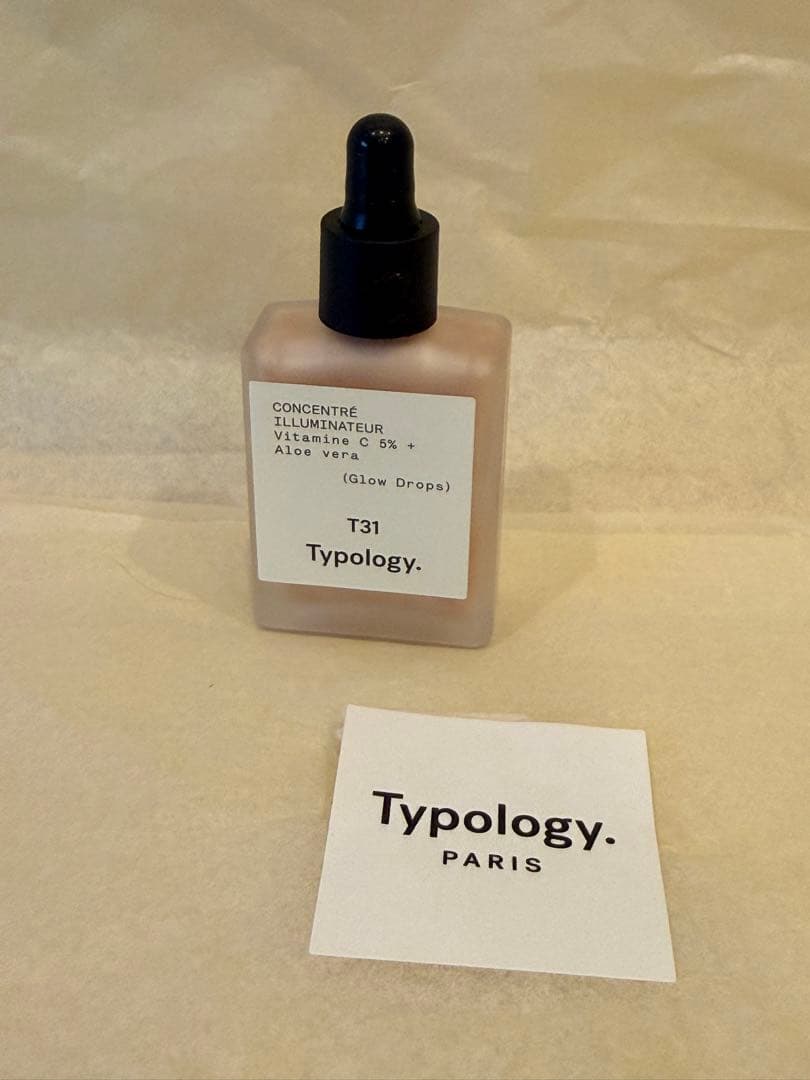 Typology T31 グロウドロップスGlow Drops ティポロジー