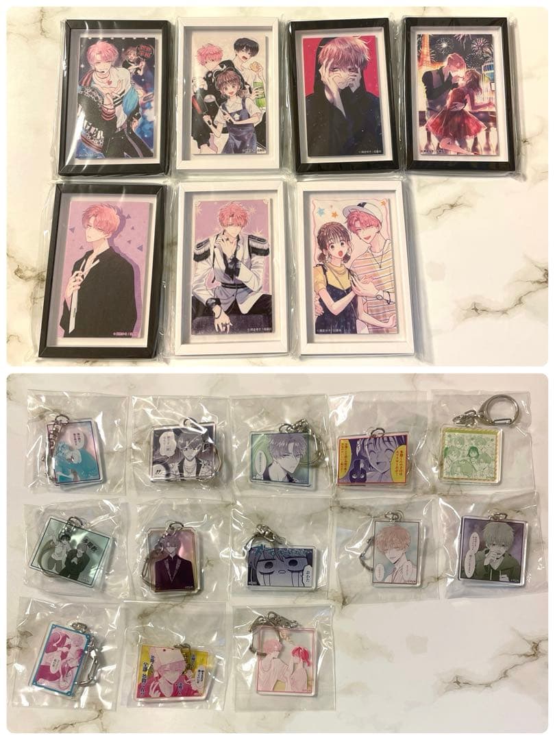 多聞くん今どっち！？ 漫福ガチャ マグネット アクリルキーホルダー 20点セット