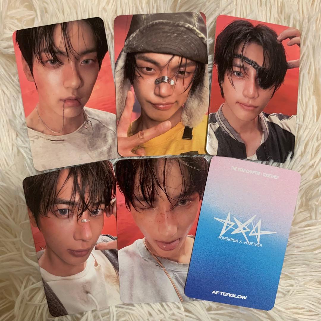 TXT TOGETHER Afterglow Ver. 封入トレカ コンプセット - メルカリ