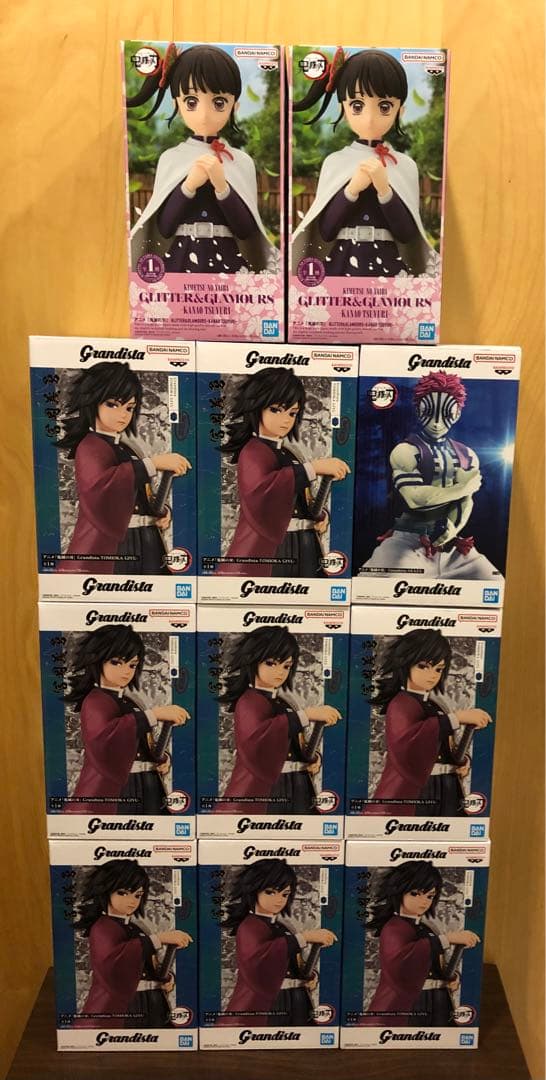 鬼滅の刃 フィギュア 冨岡義勇＆猗窩座&栗花落カナヲ