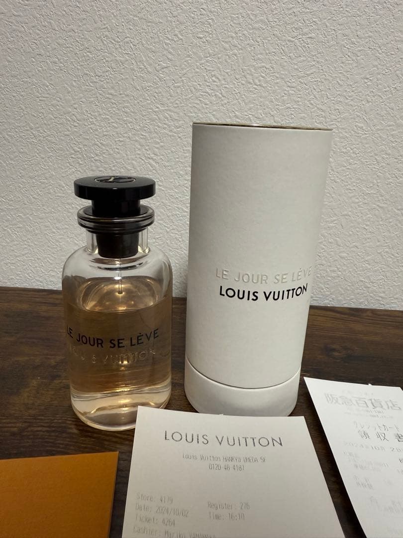 レシート有　LOUIS VUITTON 香水LE JOUR SE LÈVE