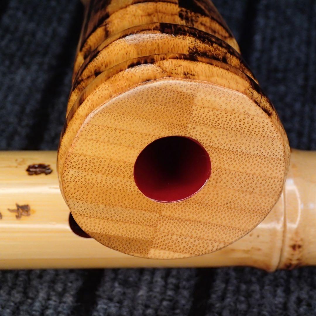 尺八 蝴蝶 高級合竹曲管 二尺(正律C管) 尺八 蝴蝶