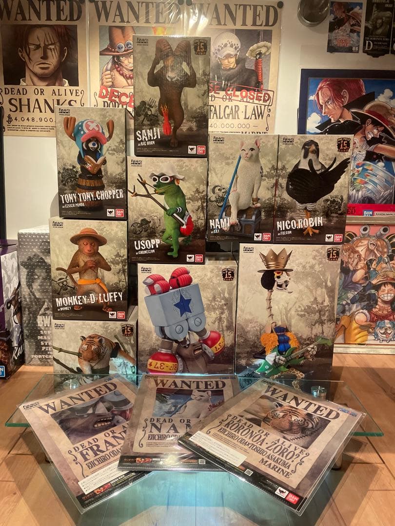 ワンピース フィギュアーツZERO artist special 麦わらの一味