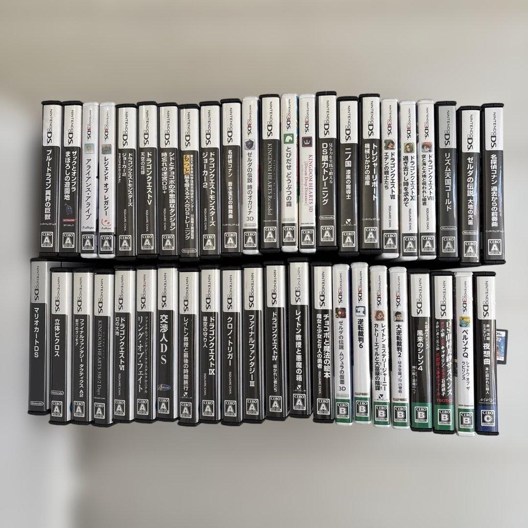 ニンテンドーDS/3DSソフト46本セット　まとめ売り