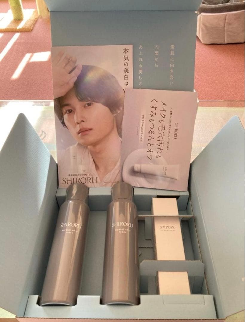 【未使用】SHIRORU シロル 洗顔2本＋VCホワイトニングゲル セット