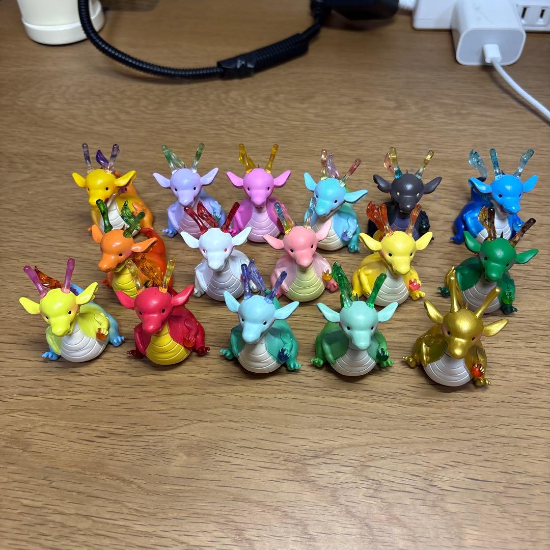 虹龍ガチャ1、2、3 コンプリート