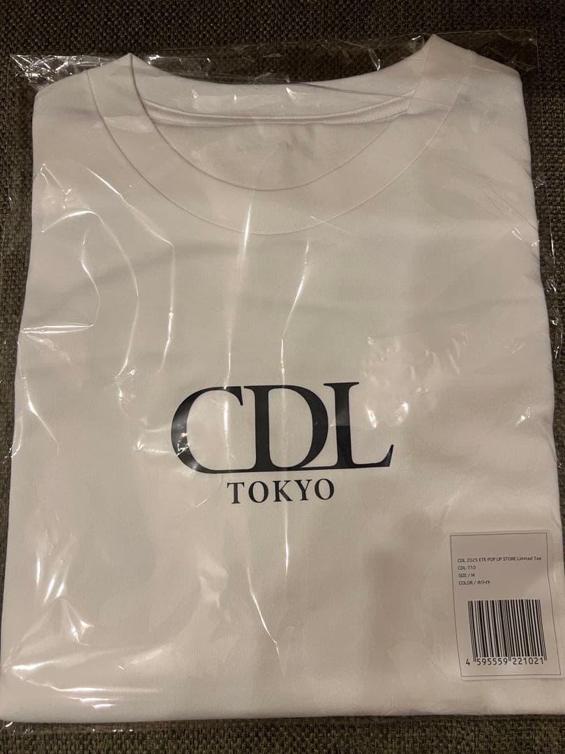 ミュージシャン cdl 2025 ETE POP UP STORE Limited Tee M POP UP STORE NEW ITEM 🌙CDL Atelier Sleeveless Tee COLOR : White