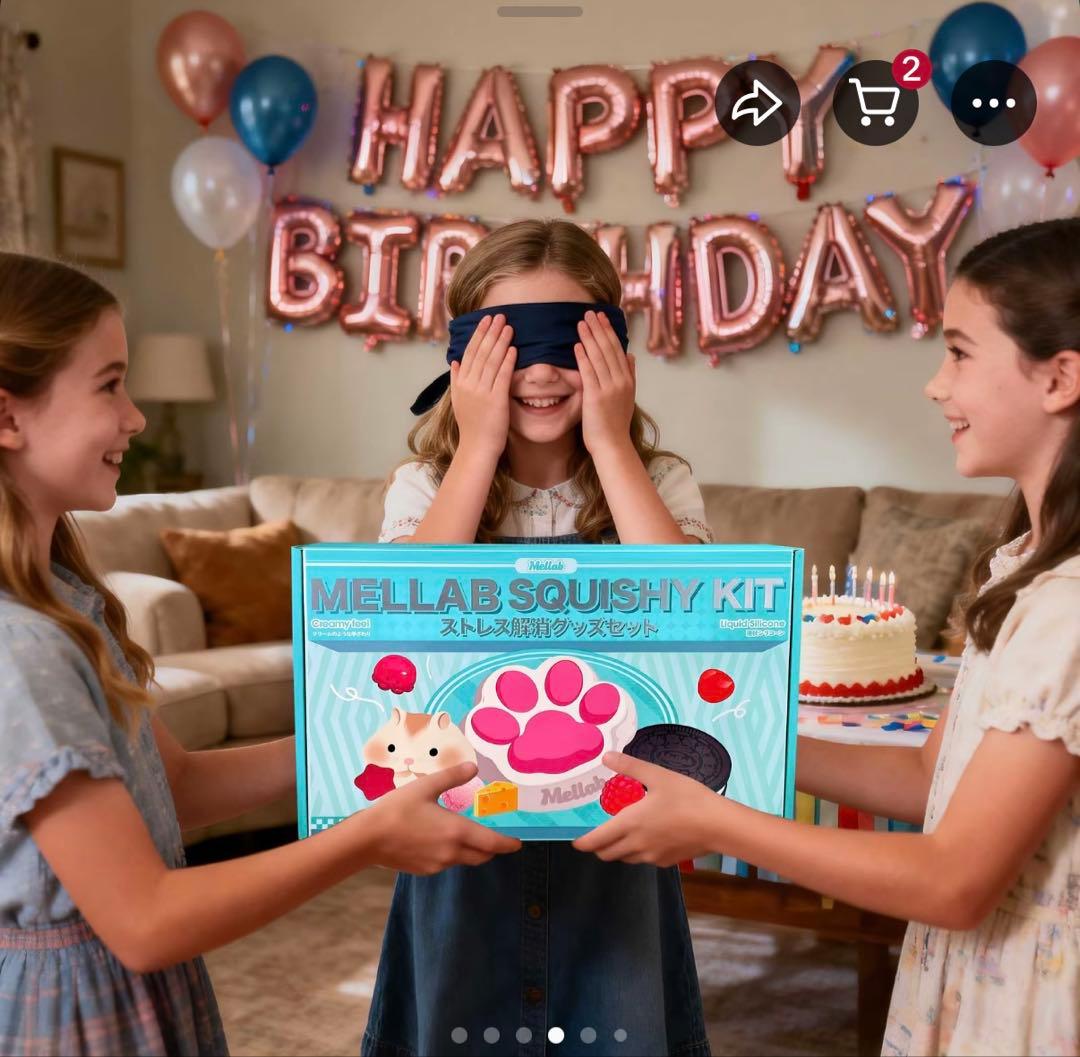 MELLAB SQUISHY KIT ストレス解消グッズ スクイーズ メラブ - メルカリ
