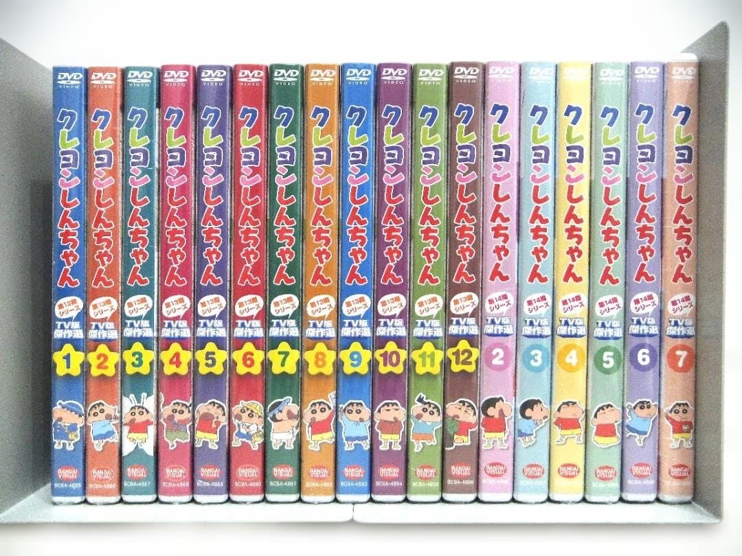 未開封　クレヨンしんちゃんTV傑作選 第13期全12巻　第14期6本セット クレヨンしんちゃん TV版傑作選 第13期シリーズ ⑩ まつざか先生の