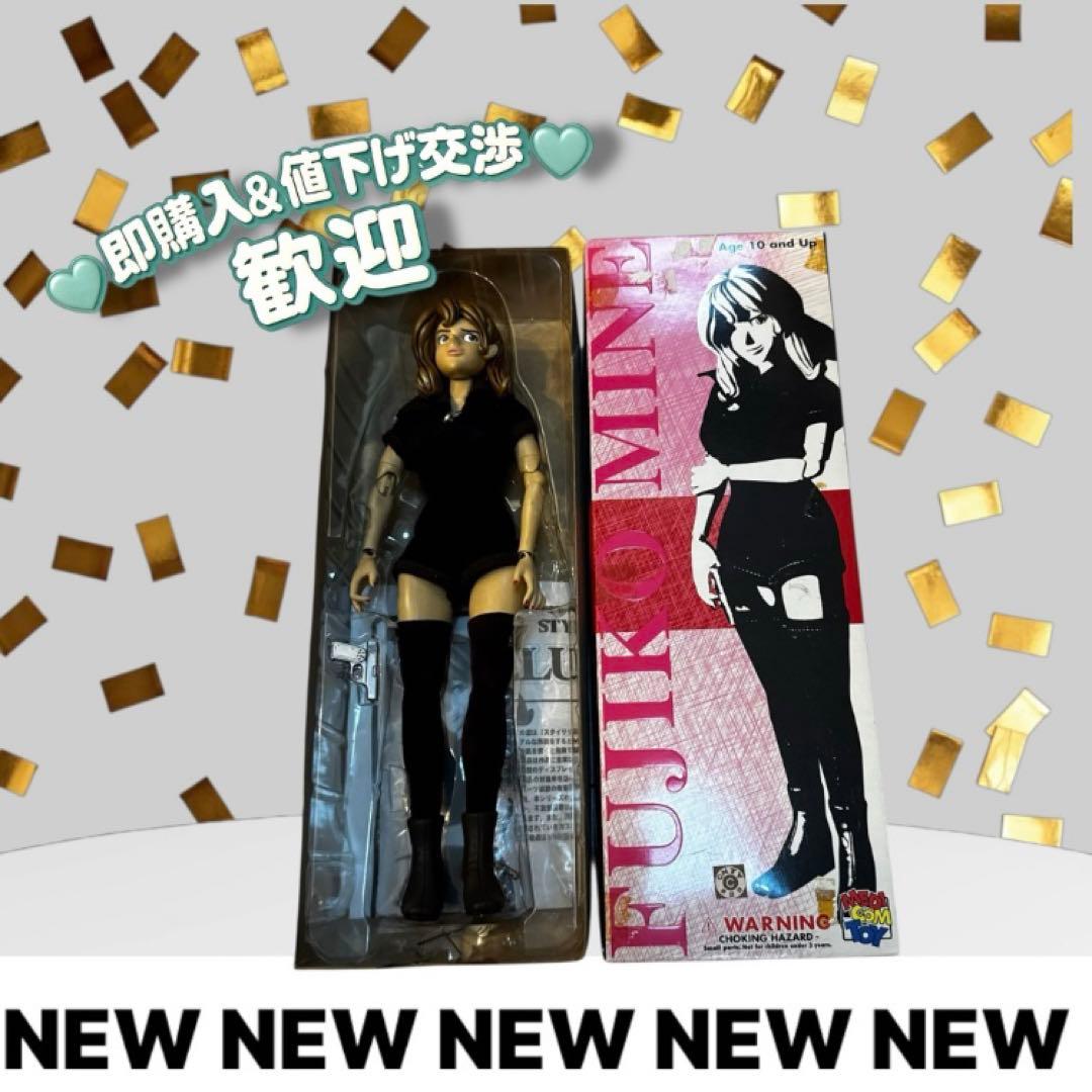 レア☆峰不二子 フィギュア メディコムトイ☆黒衣装