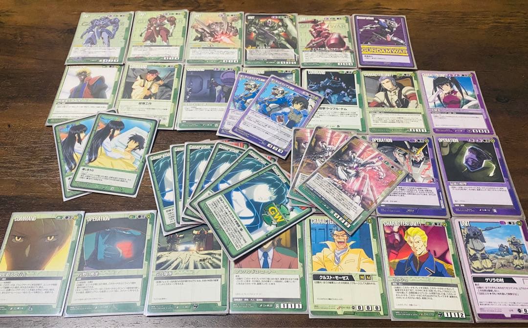 GUNDAM WAR ガンダムウォー ジンクスデッキ(サイドボード10枚付き)