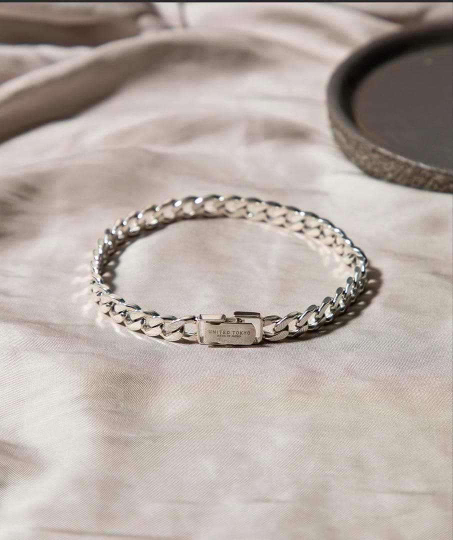 united tokyo シルバー　チェーン　喜平　ブレスレット
