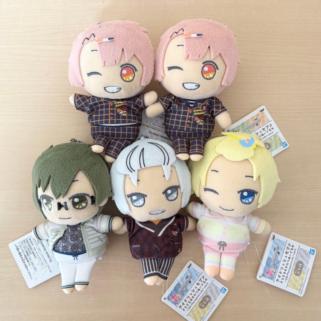 アイドリッシュセブン きらどるおすわりぬいぐるみ MATSURI組 5個