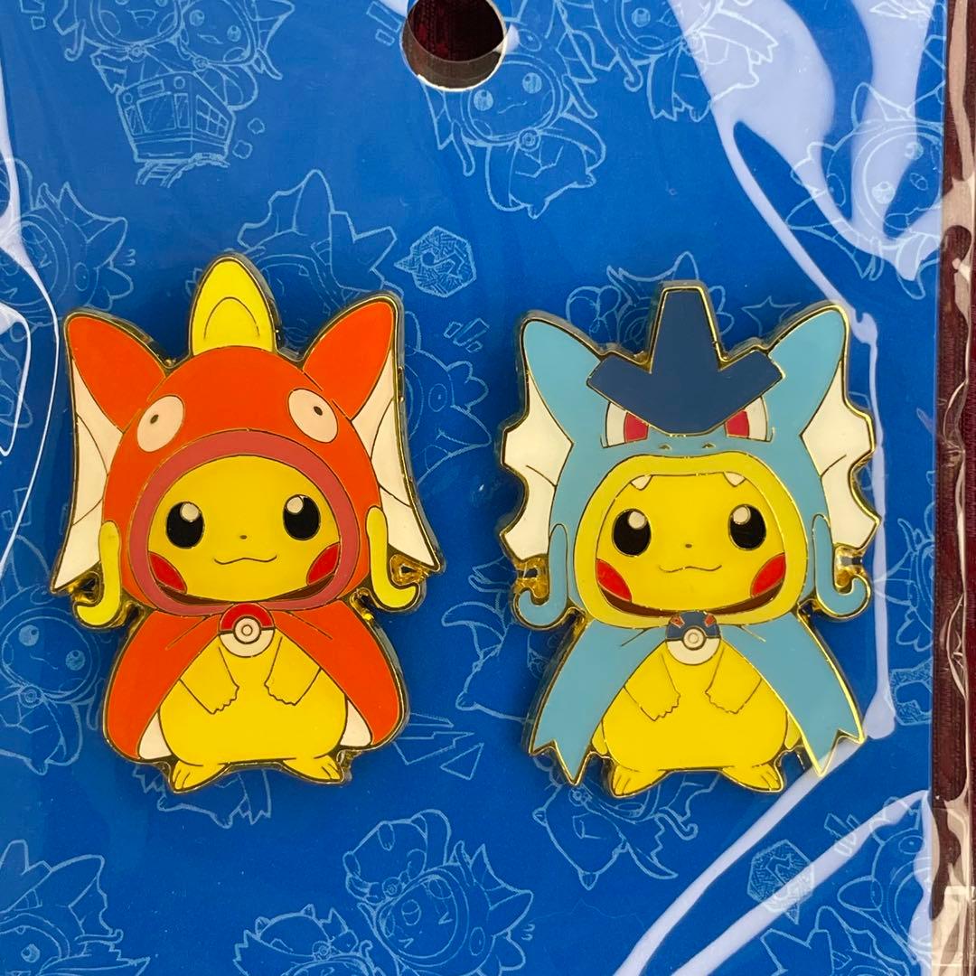 未開封】コイキングごっこ ギャラドスごっこ ピカチュウ ピンズセット