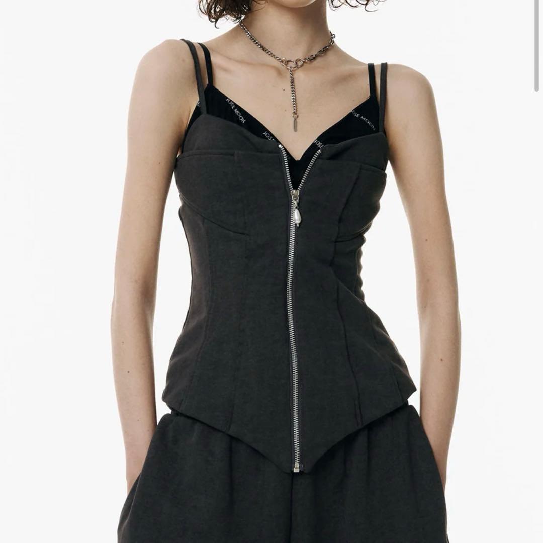 JOSEMOON ジョゼムーン PIGMENT SWEAT BUSTIER JOSE MOON（ジョゼムーン） tシャツ PIGMENT SWEAT BUSTIER/ピグメント