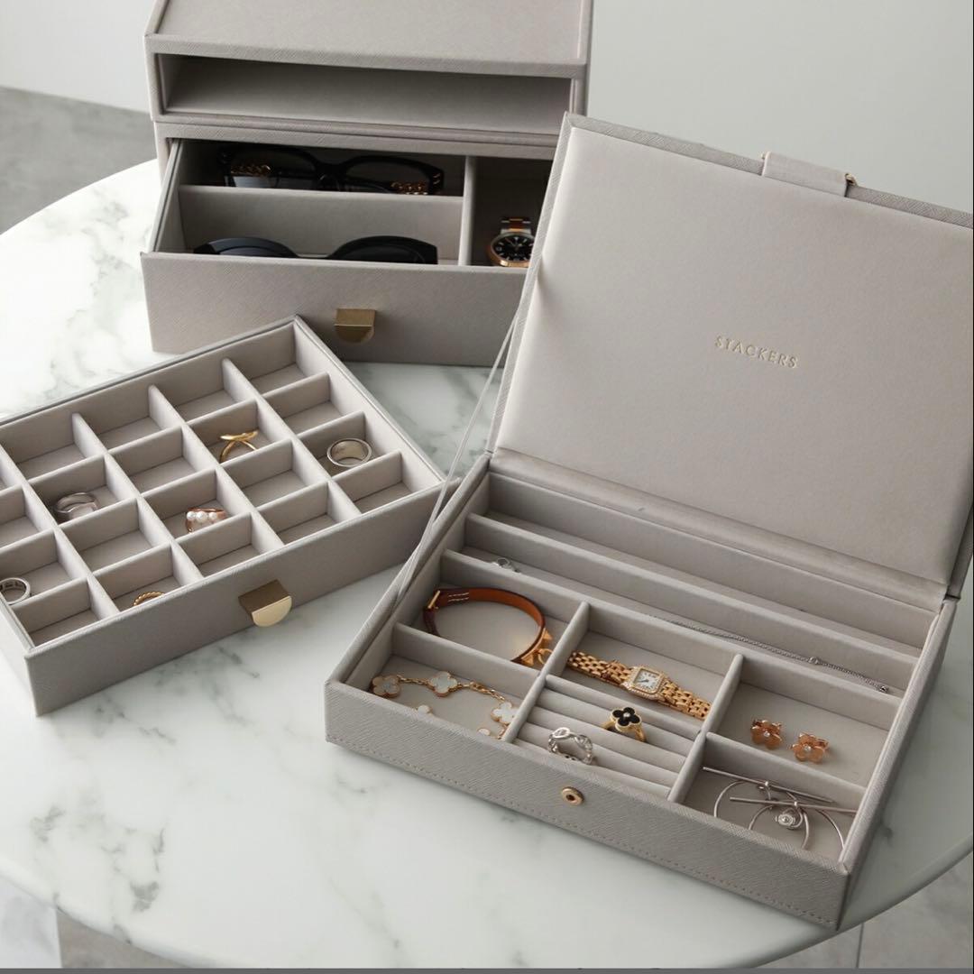 スタッカーズ ジュエリーボックス ドゥロワー 3sec 20sec 2点セット