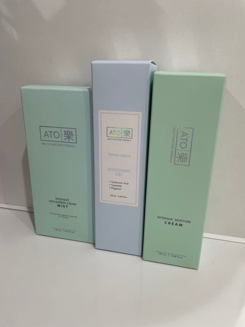 ATO楽スキンケアセット (ミスト・クリーム・ジェル)ルビーセル