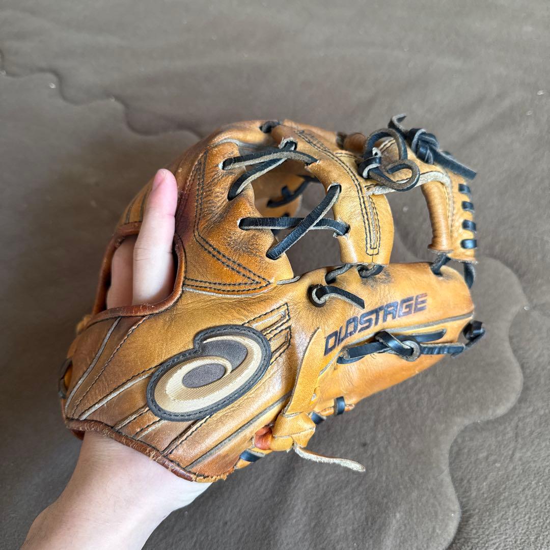 ゴールドステージ　内野手用　軟式　asics