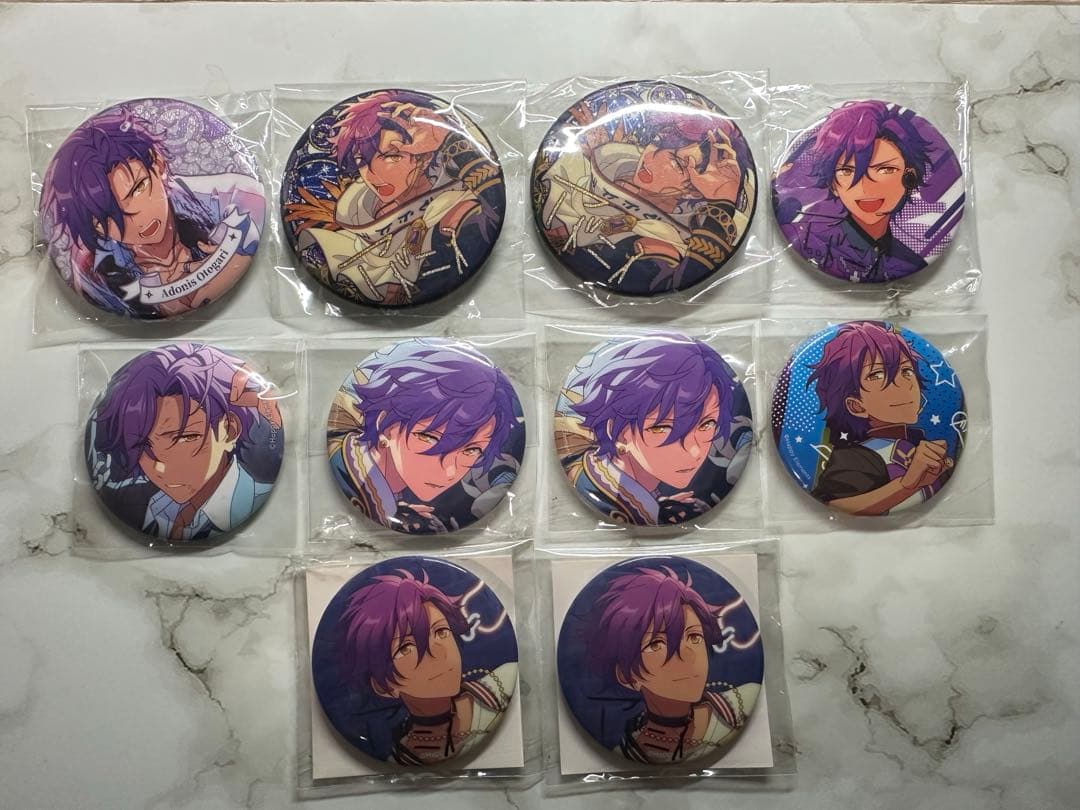 あんスタ アドニス 缶バッジ まとめ売り 2枚目おまけ付き - メルカリ