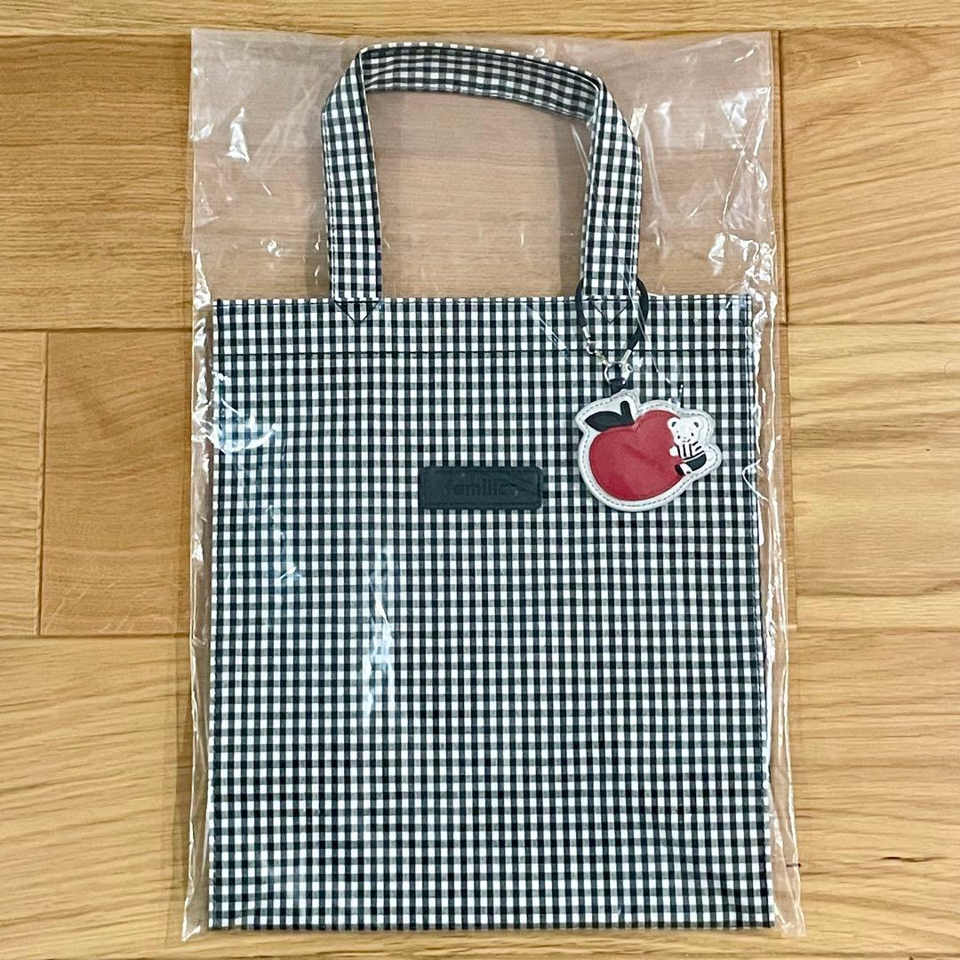 【正規品】【新品タグ付】familiar トートバッグ ギンガムチェック