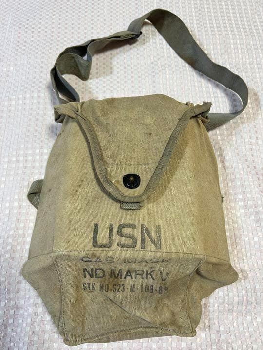 米軍 実物 ガスマスクバッグ MARK Ⅴ