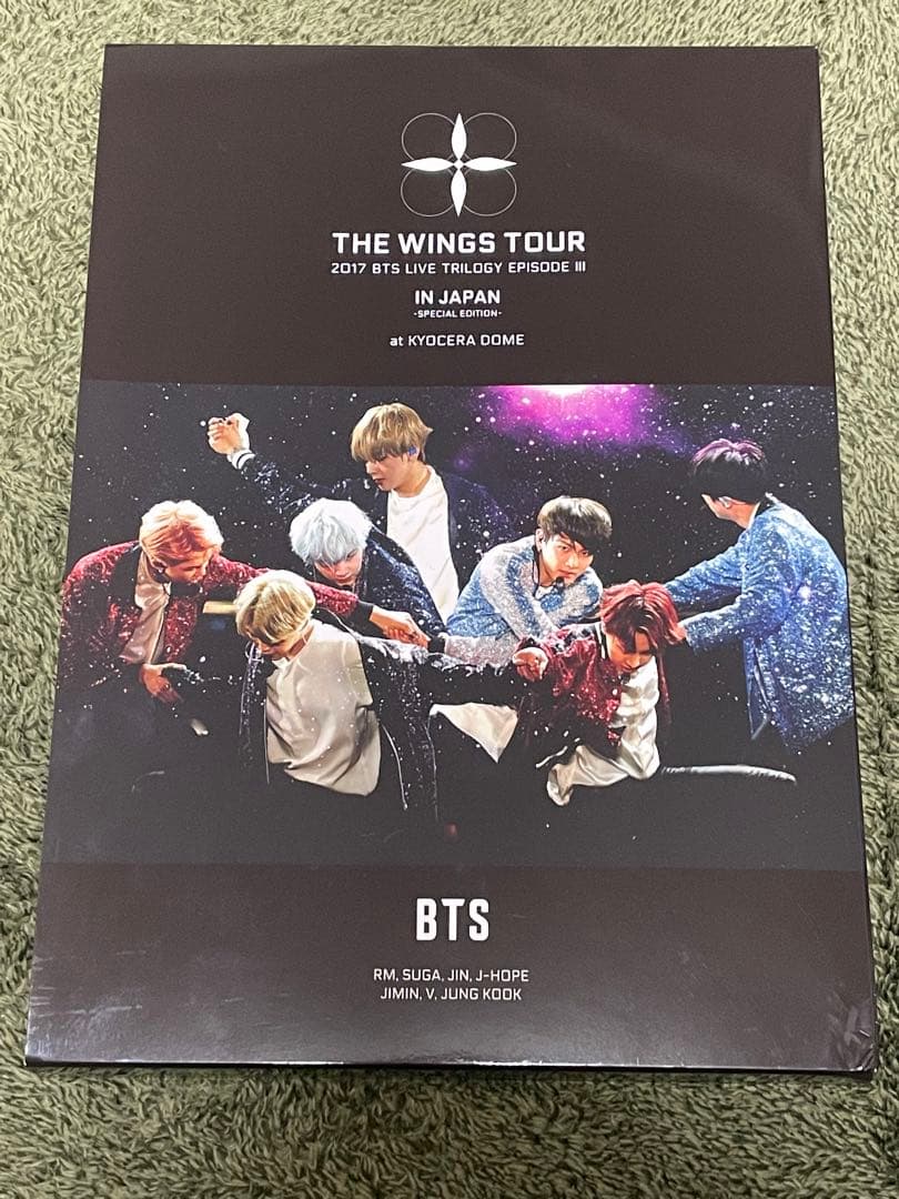 BTS wings dvd 京セラドーム 初回限定 - メルカリ